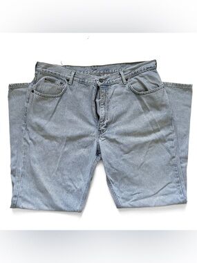 Calvin Klein 40 W Light Washed Straight Leg Jeans